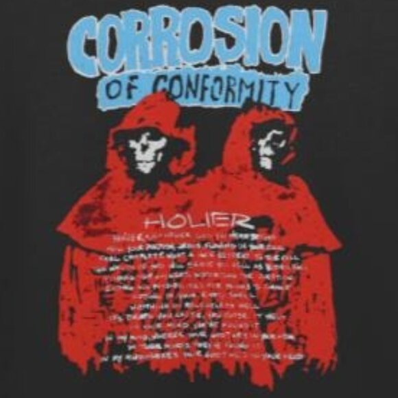 Corrosion Of Conformity Holier 1985 T-Shirt 2 Sided Metal Band Tee 05 - Picture 3 of 6